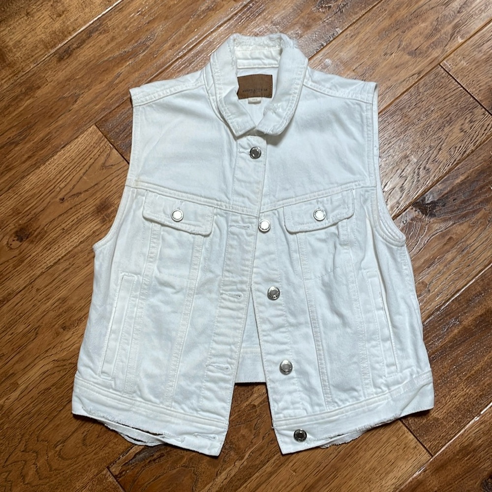 American Eagle Outfitters Denim Vest